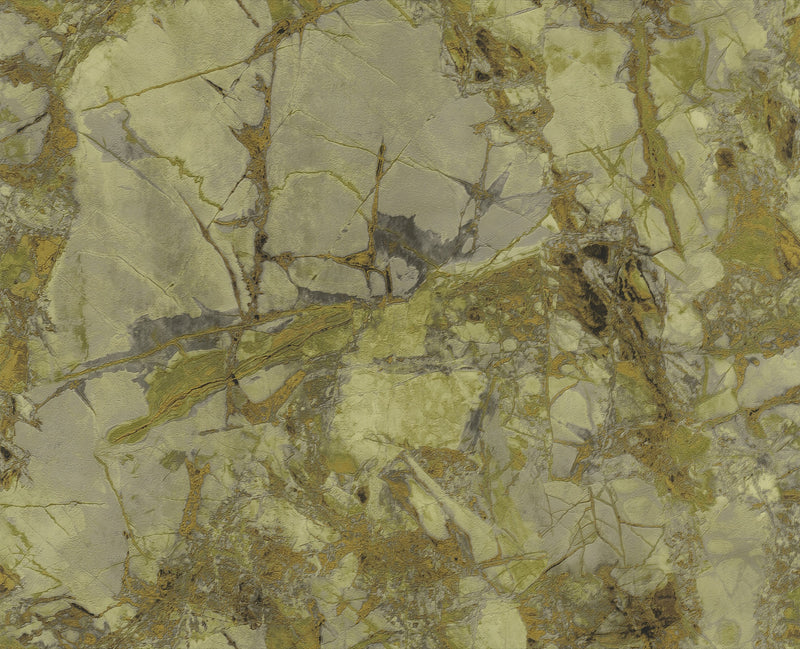 86628 Lunaris Olive Dust Carrara 4 Wallpaper by Today Interiors - Flat