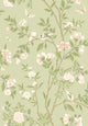 Sophia Magdalena Green Herrgård Wallpaper by Boråstapeter
