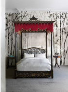 8706800 Bamboo Black Sakura Mural by Coordonné