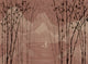 Bamboo Toffee Sakura Mural by Coordonné