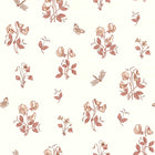 Luktärt Red Herrgård Wallpaper by Boråstapeter