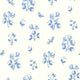 Luktärt Blue Herrgård Wallpaper by Boråstapeter