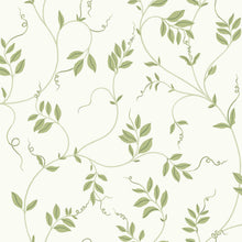 Klockranka Green Herrgård Wallpaper by Boråstapeter