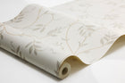 Klockranka Beige Herrgård Wallpaper by Boråstapeter