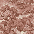 Alnarp Red Herrgård Wallpaper by Boråstapeter