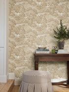 Alnarp Yellow Herrgård Wallpaper by Boråstapeter