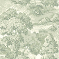 Alnarp Green Herrgård Wallpaper by Boråstapeter