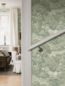 Alnarp Green Herrgård Wallpaper by Boråstapeter