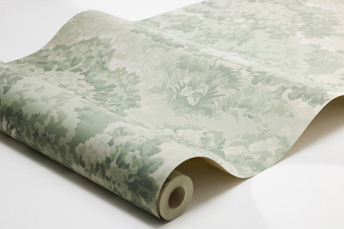 Alnarp Green Herrgård Wallpaper by Boråstapeter