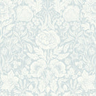Hildasholm Blue Herrgård Wallpaper by Boråstapeter