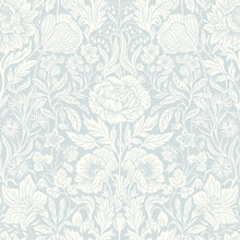 Hildasholm Blue Herrgård Wallpaper by Boråstapeter