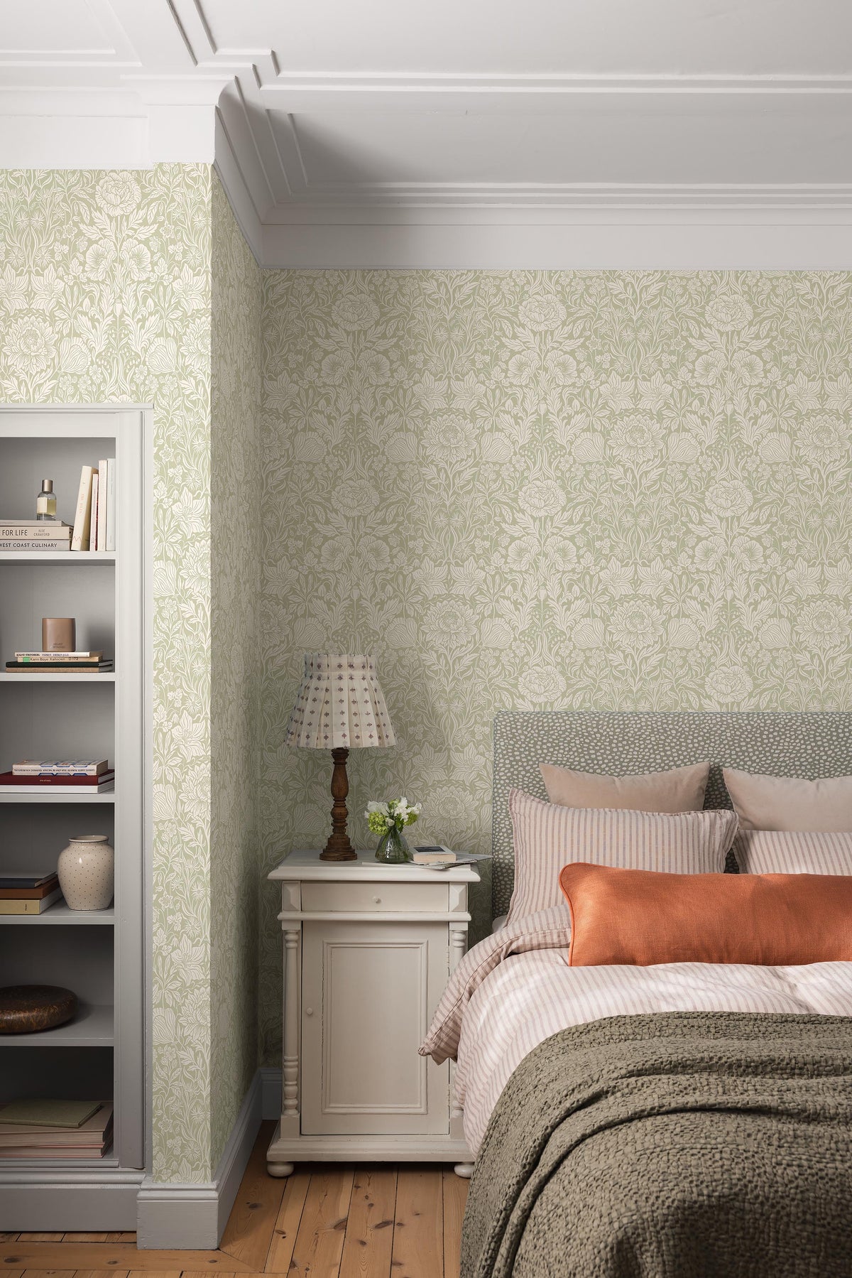 Hildasholm Green Herrgård Wallpaper by Boråstapeter