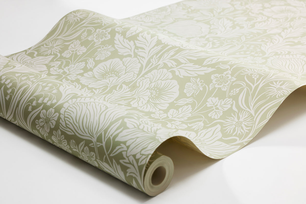 Hildasholm Green Herrgård Wallpaper by Boråstapeter