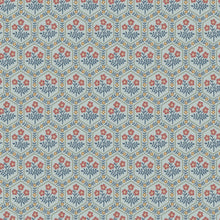 Cecilia Blue Herrgård Wallpaper by Boråstapeter
