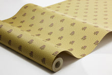 Désirée Yellow Herrgård Wallpaper by Boråstapeter