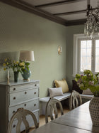 Désirée Green Herrgård Wallpaper by Boråstapeter