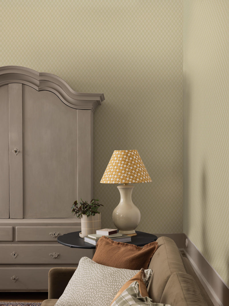 Herman Yellow Herrgård Wallpaper by Boråstapeter