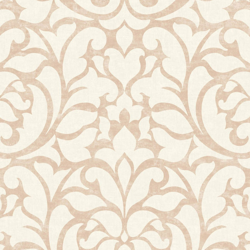 VIEN 87344119 Opera Vienne Rose Poudre Wallpaper by Casadeco