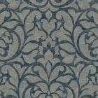 VIEN 87346308 Opera Vienne Bleu De Prusse Wallpaper by Casadeco