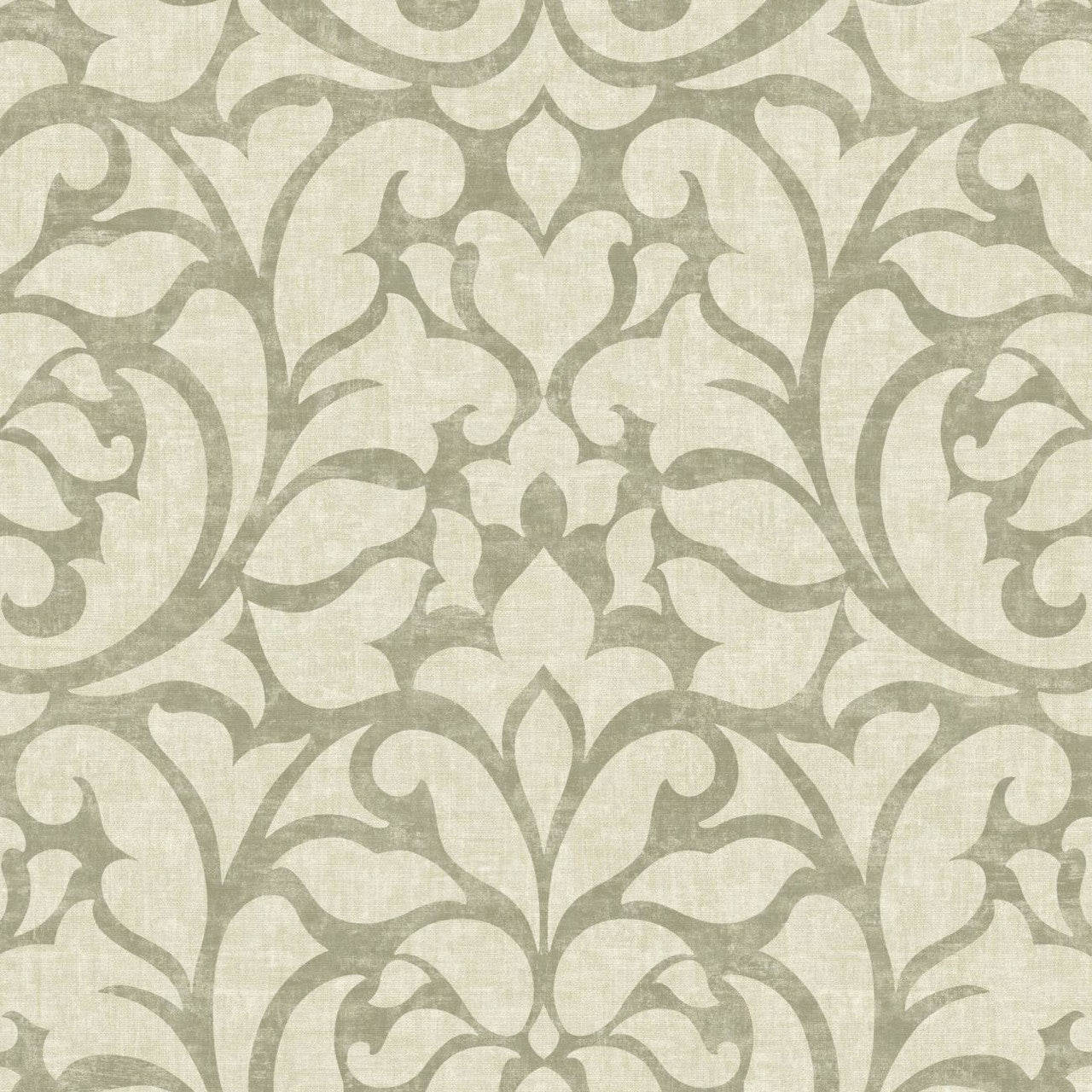 VIEN 87347118 Opera Vienne Vert De Gris Wallpaper by Casadeco