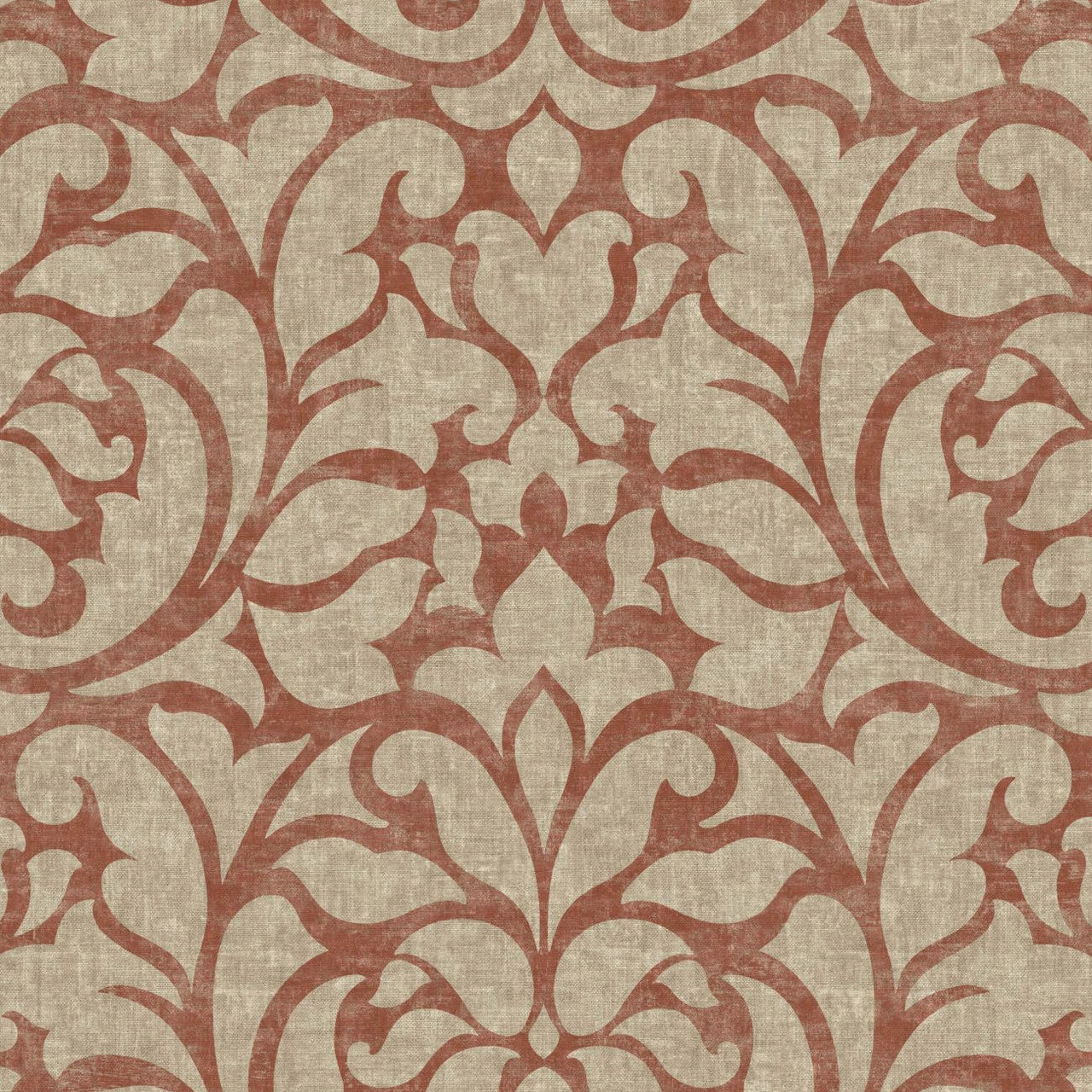 VIEN 87348411 Opera Vienne Rouge Wallpaper by Casadeco