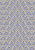 Harald Blue Herrgård Wallpaper by Boråstapeter