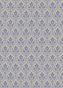 Harald Blue Herrgård Wallpaper by Boråstapeter