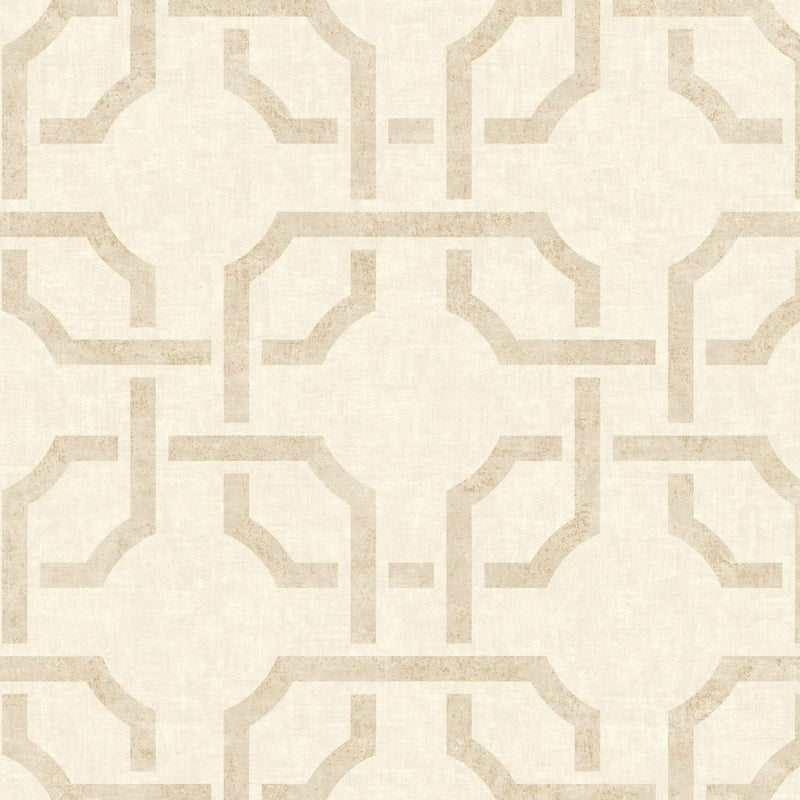 VIEN 87351301 Philharmonique Vienne Beige Wallpaper by Casadeco