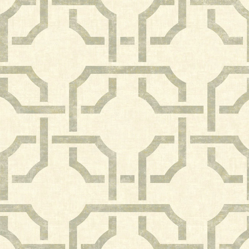 VIEN 87357117 Philharmonique Vienne Vert De Gris Wallpaper by Casadeco
