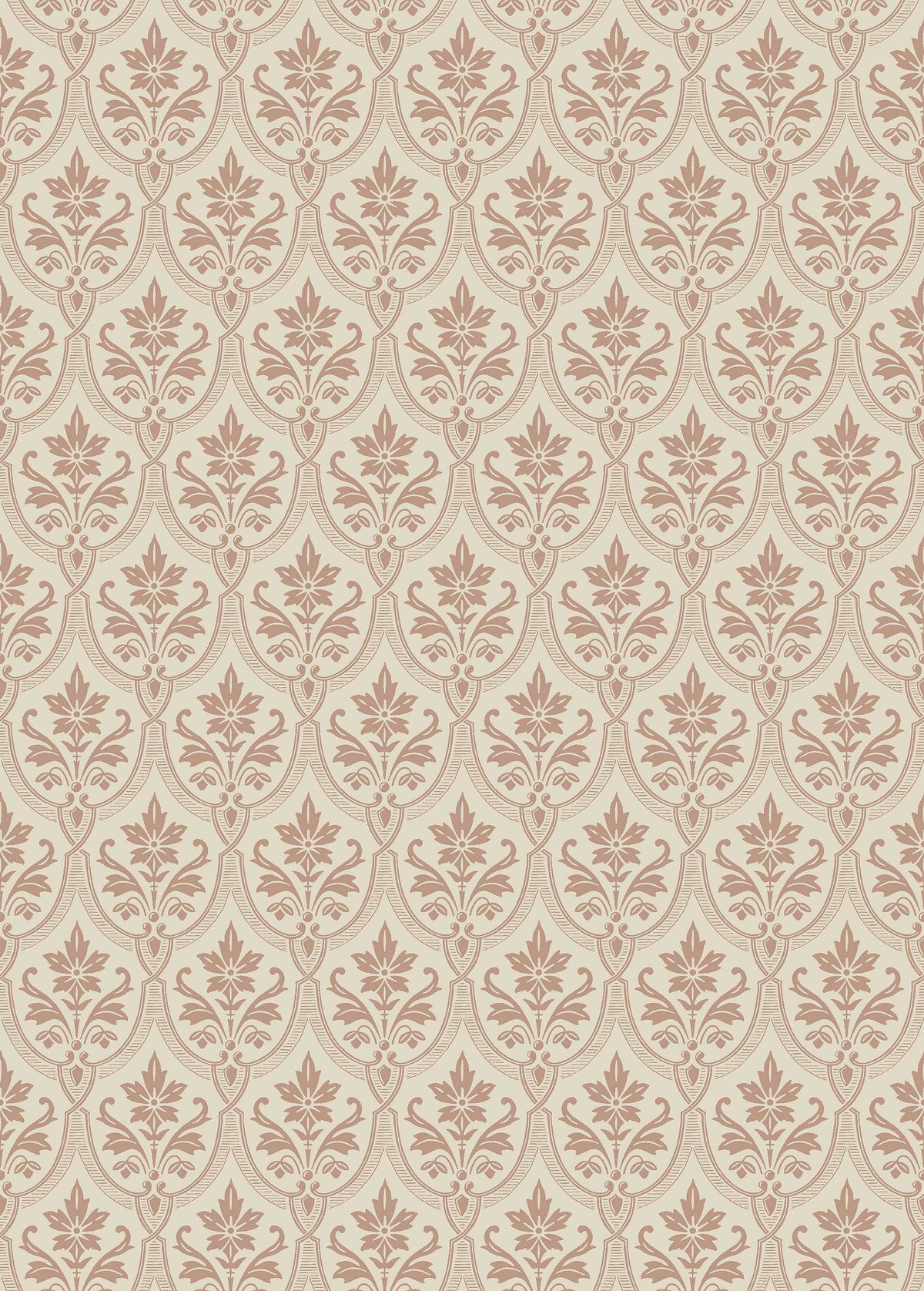 Harald Red Herrgård Wallpaper by Boråstapeter