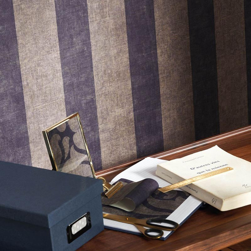 RAYS87366505 Les Rayures Valse Wallpaper by Casadeco