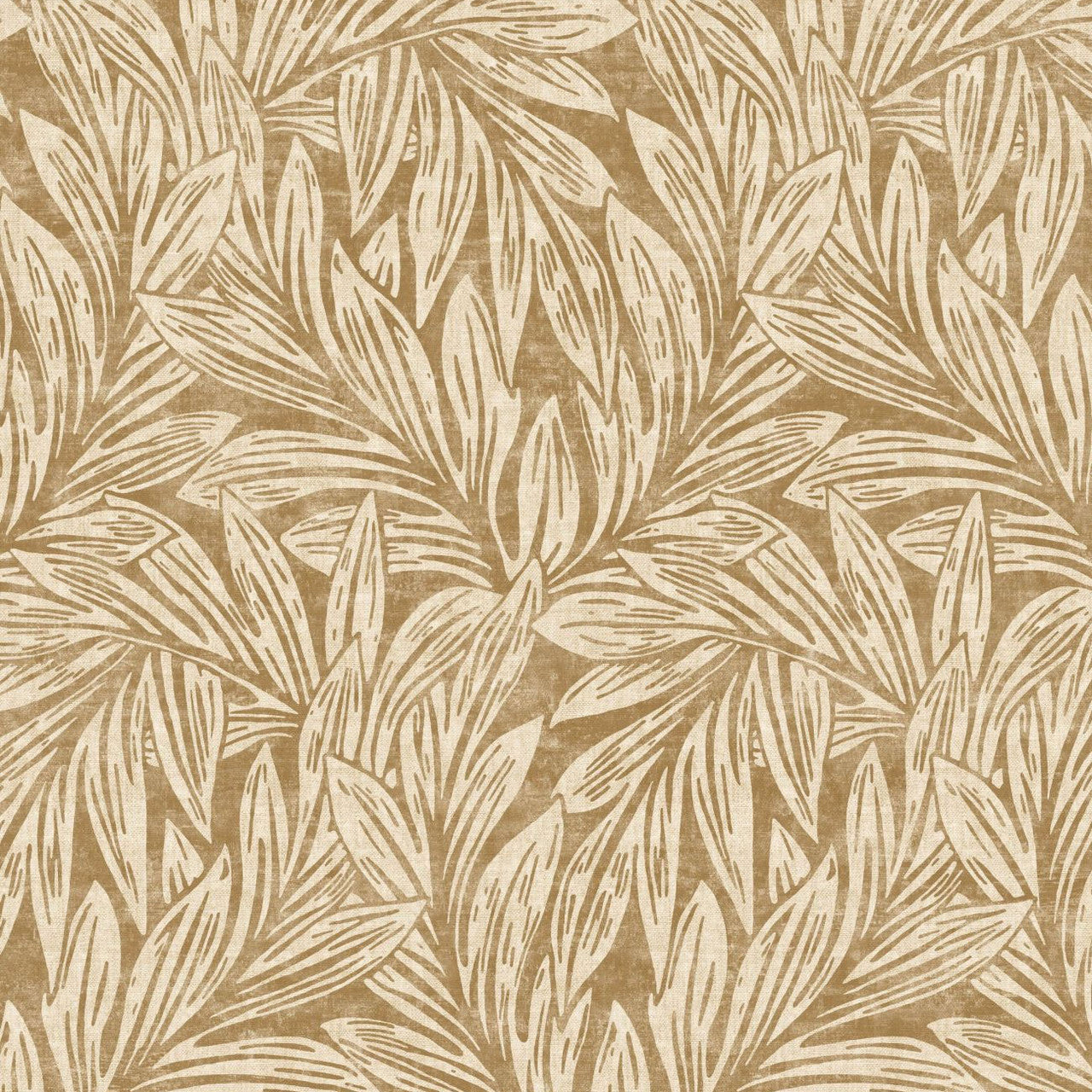 VIEN 87372731 Danube Vienne Ocre Wallpaper by Casadeco
