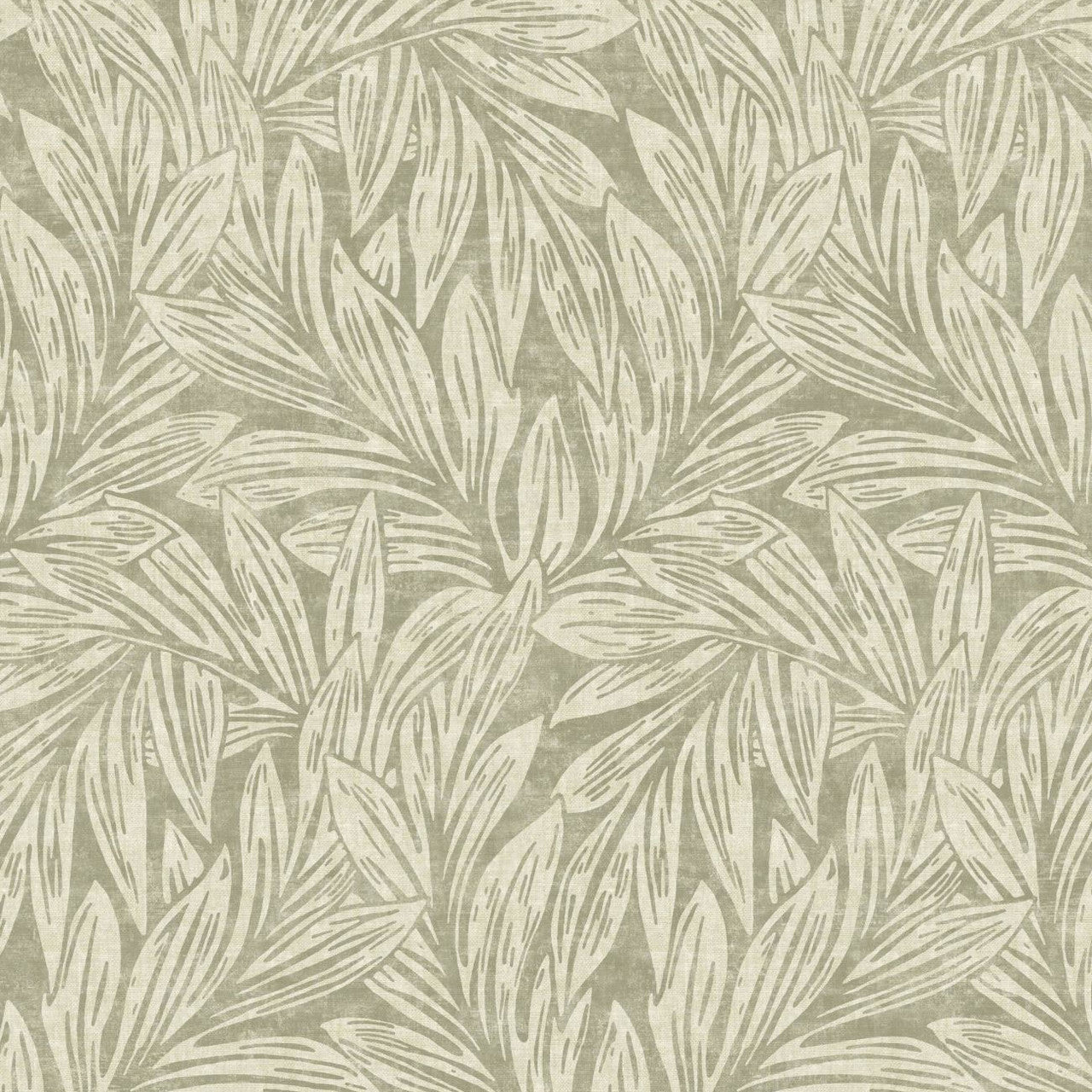 VIEN 87377113 Danube Vienne Vert De Gris Wallpaper by Casadeco