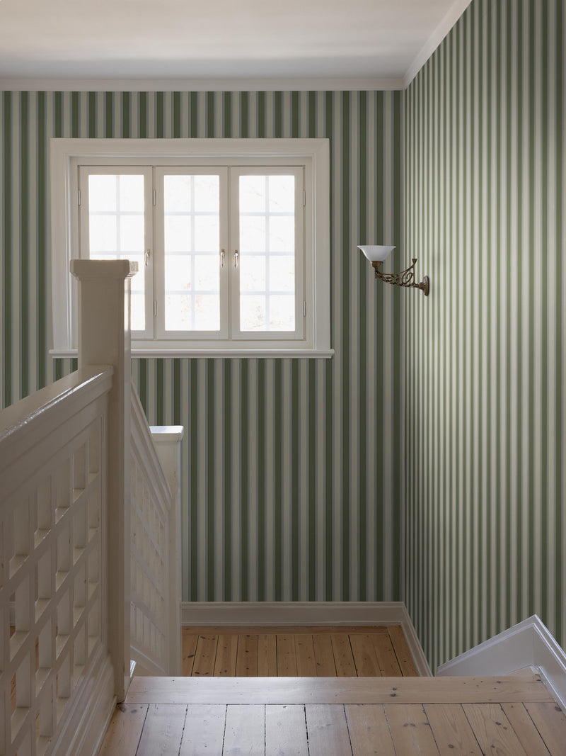 Eleonora Green Herrgård Wallpaper by Boråstapeter