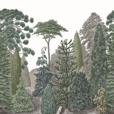 Pinede Mural Mediterranee Wallpaper by Casadeco