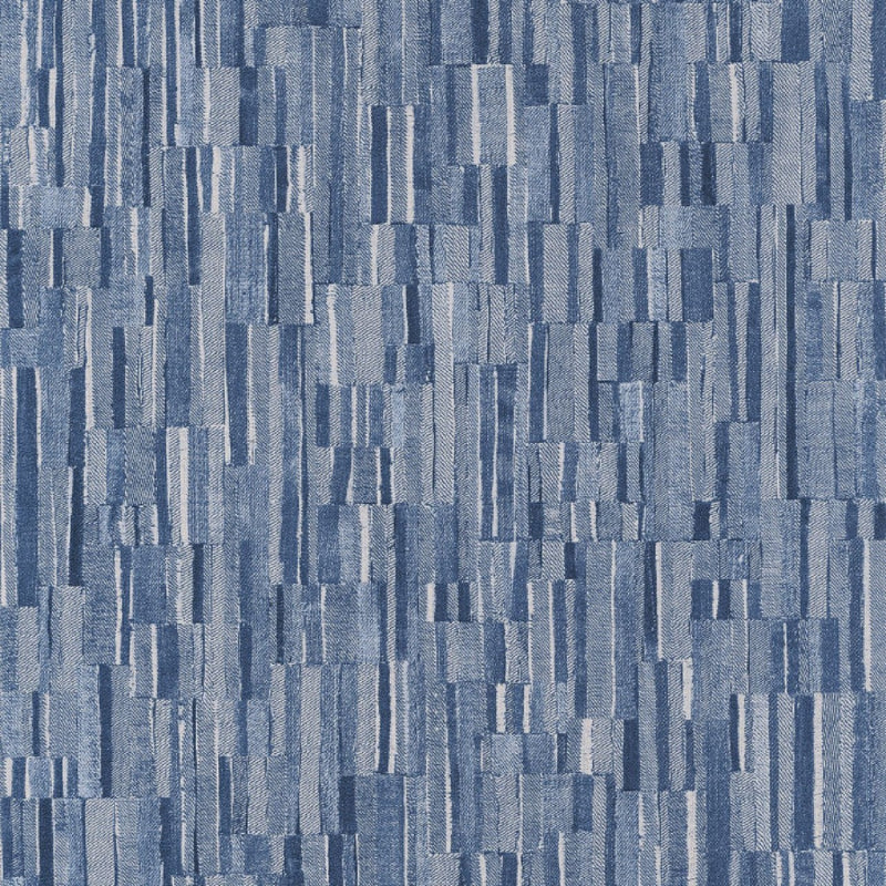 TEXI87526618 Patch Denim Textiles Wallpaper by Casadeco