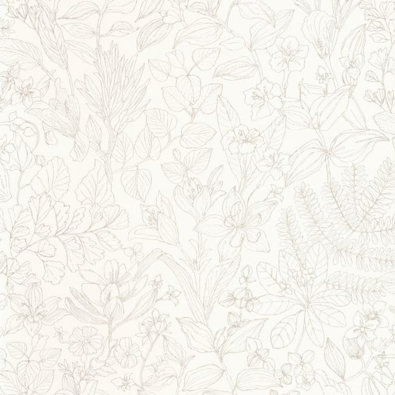 GADN87591056 Esquisse Gardens Wallpaper by Casadeco