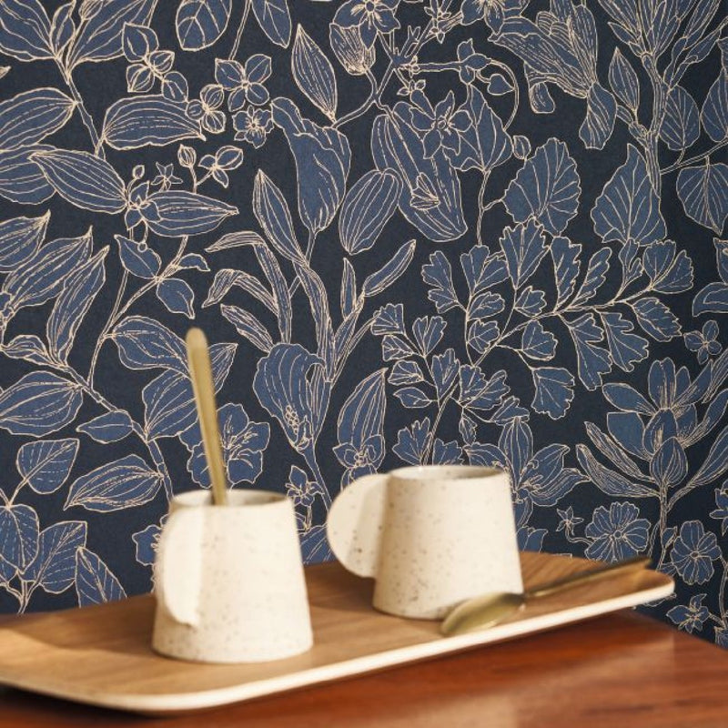 GADN87596983 Esquisse Gardens Wallpaper by Casadeco