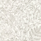 GADN87599267 Esquisse Gardens Wallpaper by Casadeco