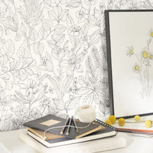 GADN87599267 Esquisse Gardens Wallpaper by Casadeco