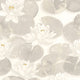 Nymphea Blanc Coton Gardens Wallpaper by Casadeco