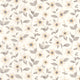 Clematites Beige Lin Gardens Wallpaper by Casadeco