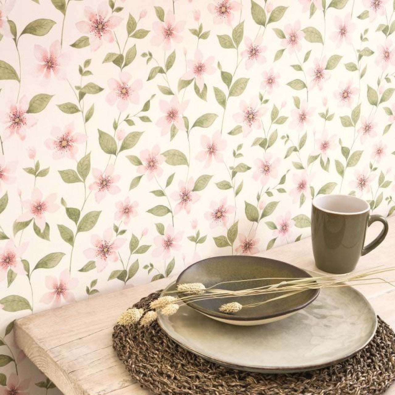 GADN87644352 Clematites Gardens Wallpaper by Casadeco