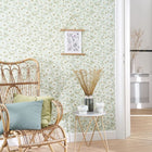 GADN87646120 Clematites Gardens Wallpaper by Casadeco