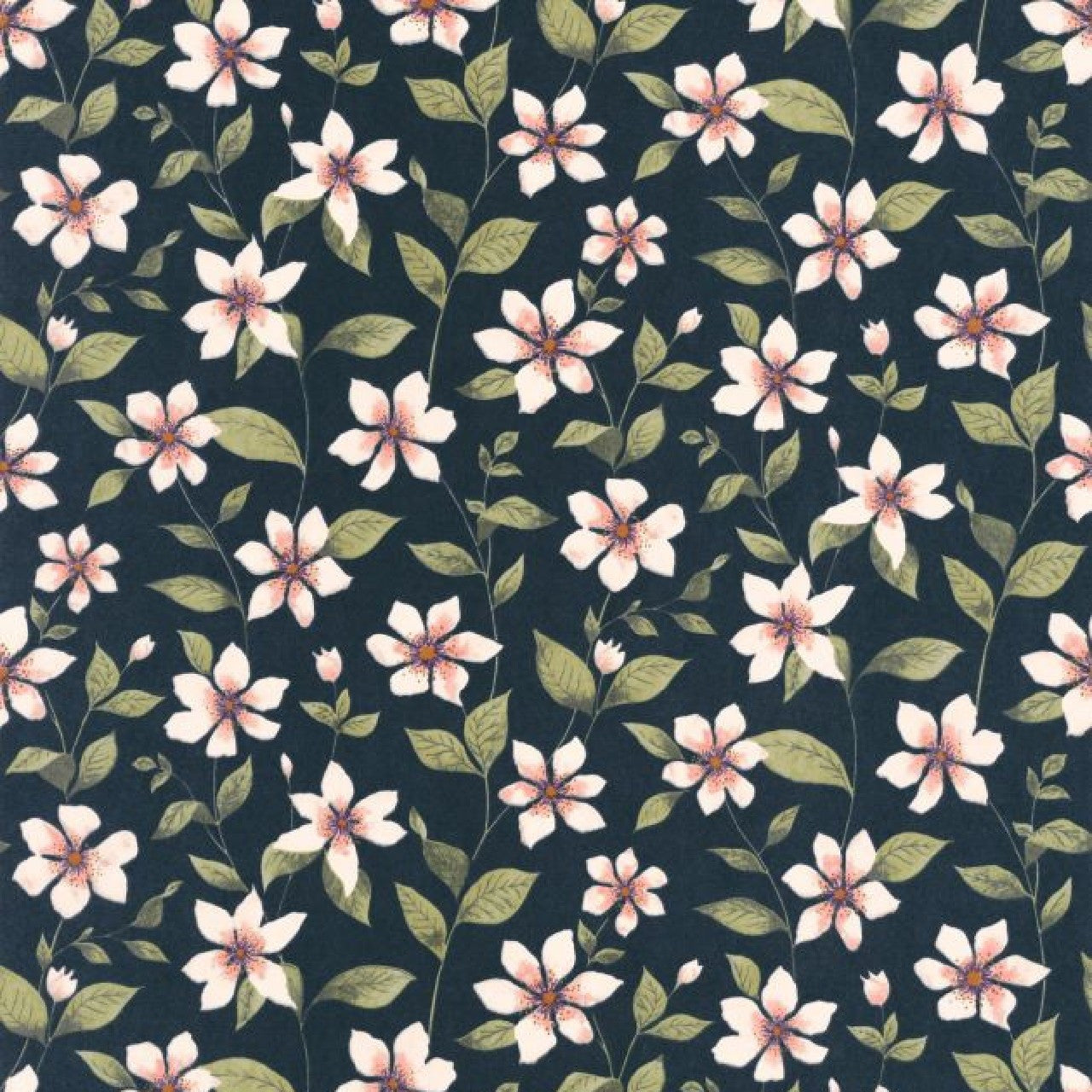 GADN87646748 Clematites Gardens Wallpaper by Casadeco