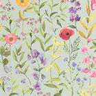 Fleurs Des Champs Bleu Doux Le Beau Jardin Wallpaper by Casadeco