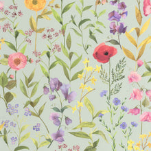 Fleurs Des Champs Bleu Doux Le Beau Jardin Wallpaper by Casadeco
