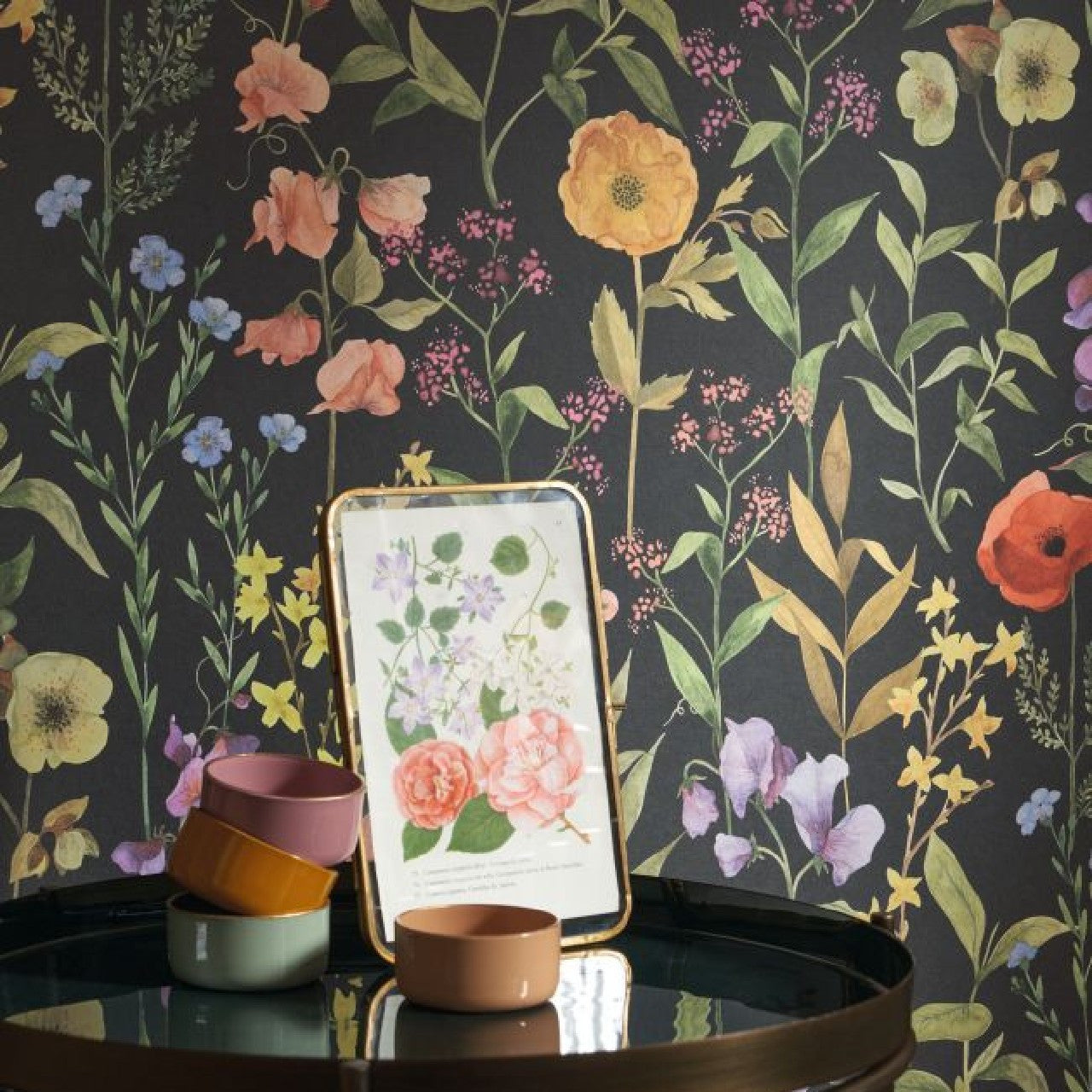 GADN87659456 Fleurs des Champs Gardens Wallpaper by Casadeco