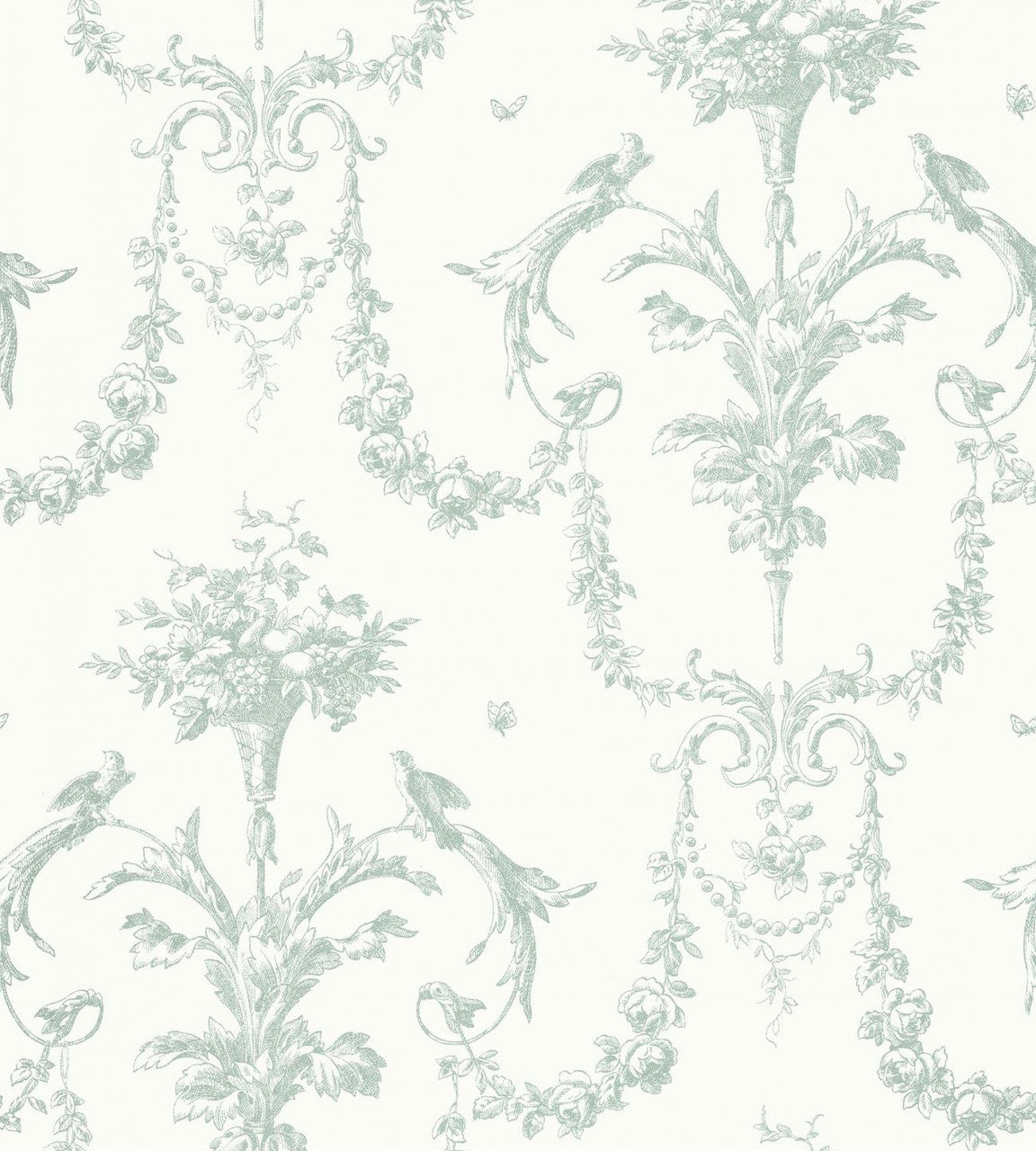 LBTJ87927323 Corne D'Abondance Les Belles Toiles De Jouy Wallpaper by Casadeco
