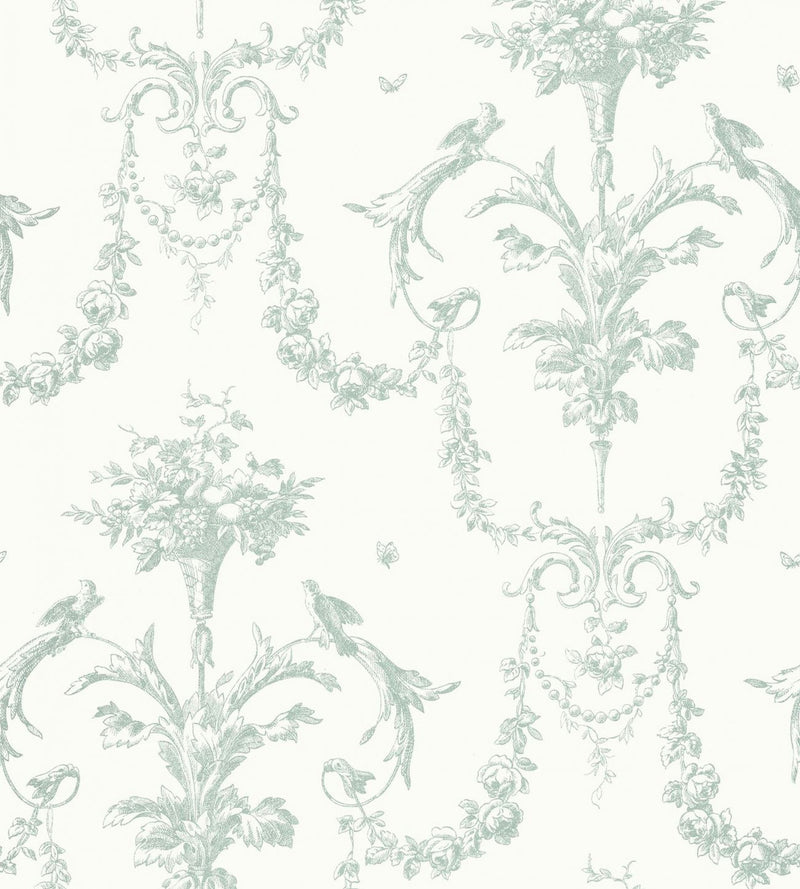 LBTJ87927323 Corne D'Abondance Les Belles Toiles De Jouy Wallpaper by Casadeco